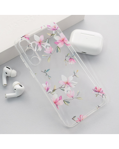 Maska za Samsung A55 5G/ A556B Nanobit Print Pink Mangolia Flowers - 617227