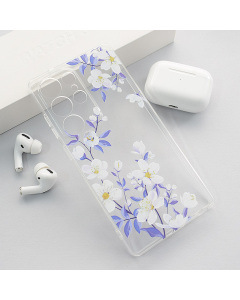 Maska za Samsung S25 Ultra/ S938B White Blossom Nanobit Print - 617231