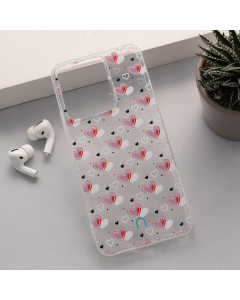 Maska za Xiaomi Redmi 13C 4G/ Poco C65 4G Hearts Nanobit Print - 611249