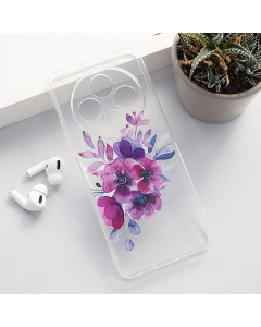 Maska za Xiaomi Redmi 14C/ A4 (2024) Flowers Nanobit Print - 613881