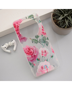 Maska za Xiaomi Redmi A3 (2024) Roses Nanobit Print - 612028