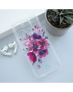 Maska za Xiaomi Redmi Note 13 Pro 5G Flowers Nanobit Print - 612871