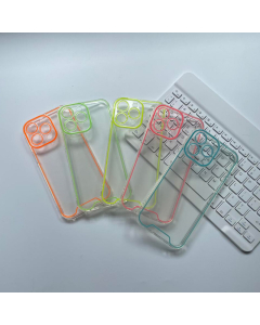 Maska za iPhone 12 Pro Neon Shine zelena - 604885