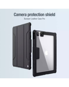 Maska za Apple Ipad Pro 129 2020/ 2021/ 2022 Nillkin Bumper Leather Pro crna - 607262