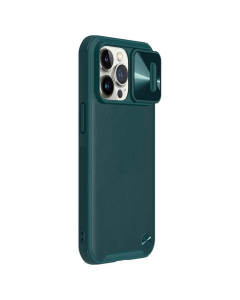 Maska za iPhone 13 Pro Nillkin CamShield Leather zelena - 055926