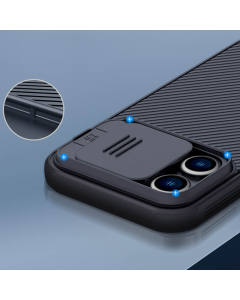 Maska za iPhone 15 Pro Max Nillkin CamShield Pro zelena - 604106