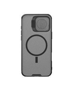 Maska za iPhone 16 Pro Max Nillkin CamShield Prop Magnetic transparent crna - 614696