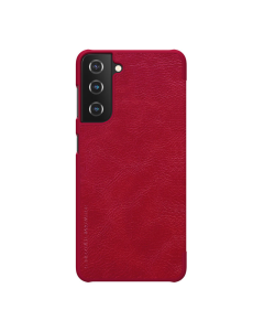 Maska za Samsung S21 Plus/ G99B / S30 Plus na preklop Nillkin Qin crvena - 049942