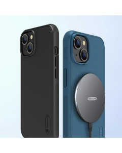 Maska za iPhone 15 Plus Nillkin Super Frosted Shield Pro Magnetic crna - 604052