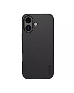 Maska za iPhone 17 (bez otvora za logo) Nillkin Super Frosted Shield Pro Magnetic crna