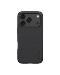 Maska za iPhone 17 Pro (bez otvora za logo) Nillkin Super Frosted Shield Pro Magnetic crna