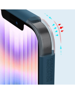 Maska za iPhone 15 Pro Nillkin Super Frosted Shield Pro plava - 603696