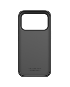 Maska za iPhone 17 Pro (bez otvora za logo) Nillkin Super Frosted Shield Pro crna - 621042