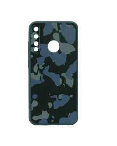 Maska za Huawei P40 Lite E/ Y7p PC Army Crystal tamno zelena - 052108