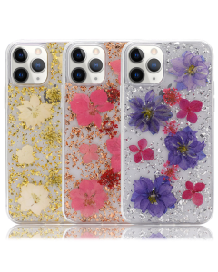 Maska za Samsung S20 Plus/ G985F Platina Flower crna - 042479