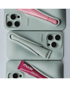 Maska za iPhone 17 Pro Max peach pit Rhode LIP CASE + LIP TINT