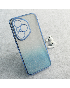 Maska za Honor 400 Pro Shiny Frame plava