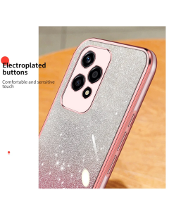 Maska za Xiaomi Redmi Note 14 4G (EU) Shiny Frame ljubičasta - 617623