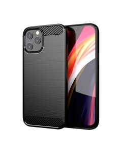 Maska za iPhone 12 Pro Max Silicone Defender crna - 050225