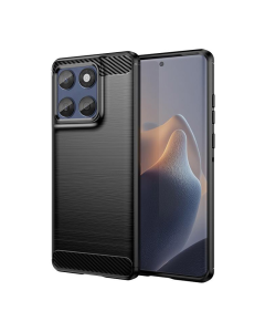 Maska za Motorola Edge 60 Silicone Defender crna