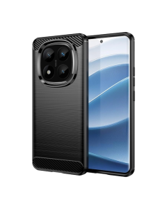 Maska za Xiaomi Redmi Note 14 Pro Plus 5G (EU) Silicone Defender crna - 616158