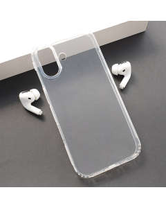 Maska za iPhone 17 Skin Silikon with pluggy transparent