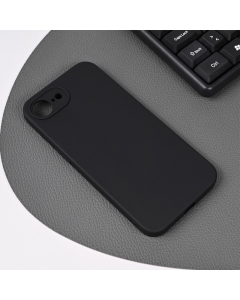 Maska za iPhone 16e mat Skin Silikon crna - 617143