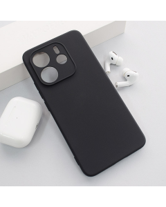 Maska za Redmi Note 14 4G mat Skin Silikon crna - 617114