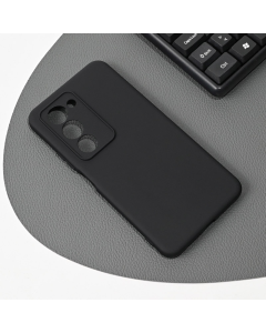 Maska za Xiaomi Redmi 15 4G (171mm) mat Skin Silikon crna - 630315
