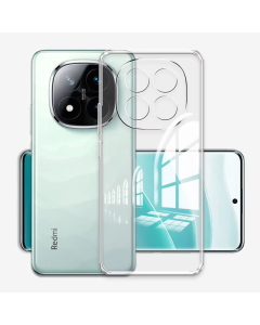 Maska za Xiaomi Redmi Note 14 Pro 5G (EU) Skin Silikon transparent - 614940