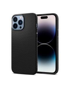 Maska za iPhone 14 Pro Max mat Spigen Liquid Air crna - ACS04813