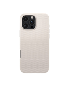 Maska za iPhone 16 Pro titanium Spigen Liquid Air - ACS08120
