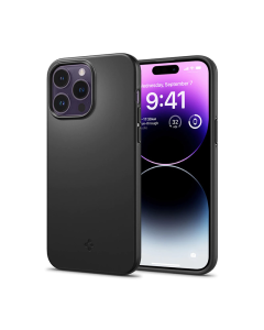 Maska za iPhone 14 Pro Max Spigen Thin Fit crna - ACS04766
