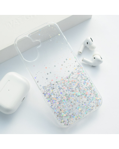 Maska za iPhone 16 Stardust srebrna - 616162