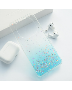 Maska za Xiaomi Redmi Note 14 Pro Plus 5G tirkiz Stardust - 616219
