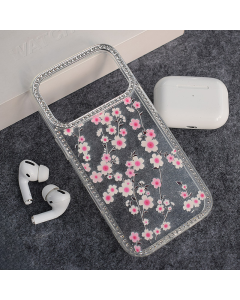 Maska za iPhone 17 Pro Cherry Blossom Sunny Garden