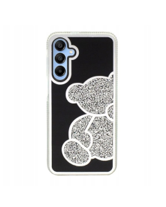 Maska za Samsung S25 FE/ S731B Teddy Bear srebrna - 620372