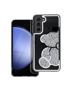 Maska za Samsung S24/ S921B/ S25/ S931B Teddy Bear srebrna - 618816