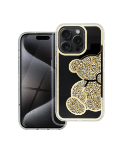 Maska za Samsung S25 Ultra/ S938B Teddy Bear zlatna - 618813