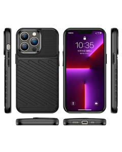 Maska za Samsung S23 Plus/ S916B Thunder crna - 059639