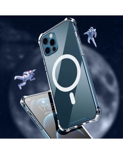 Maska za iPhone 13 Pro Max Transparent Ice Cube Mag Case