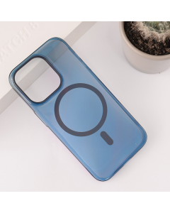 Maska za iPhone 16 Pro Max Transparent Mag Case plava - 613329