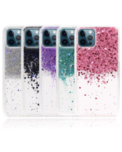 Maska za Samsung A02s/ A025F Twinkle ljubičasta - 053054