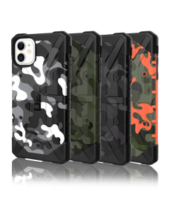 Maska za iPhone 12/ 12 Pro crno UAG Pathfinder Camo bela - 049116