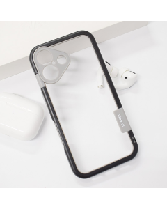 Maska za iPhone 16 Wolmtt bumper crna - 615470