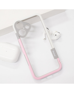 Maska za iPhone 16 Wolmtt bumper pink - 615471