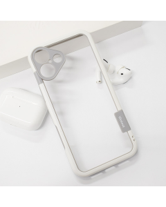 Maska za iPhone 16 Plus Wolmtt bumper bela - 615475