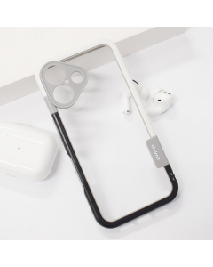 Maska za iPhone 16 Wolmtt bumper siva - 615473