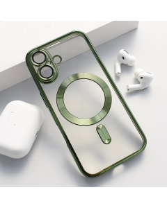 Maska za iPhone 16 Mag Case Electro zelena - 616633