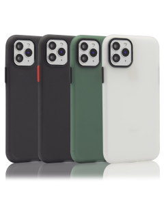 Maska za iPhone XS Max Matte shell bela - 037407